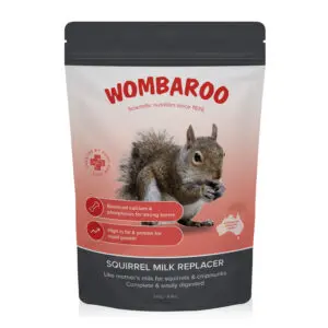 Squirrel milk replacer for young wildlife.