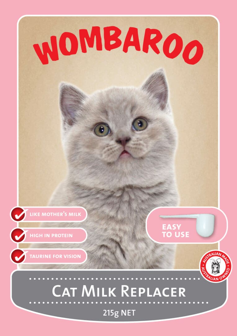 Photo inspiration: Kitten Milk Replacers With Omega 3 Fatty Acids Reference: Wombaroo Cat Milk Replacer 215G 7 6Oz